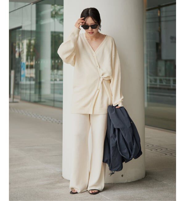 Plage「organic linen 混 カーディガン」|カーディガン|