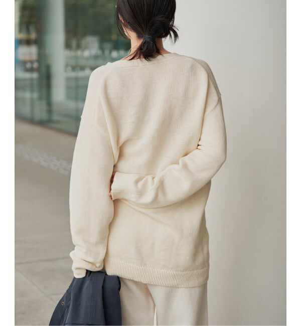 Plage「organic linen 混 カーディガン」|カーディガン|