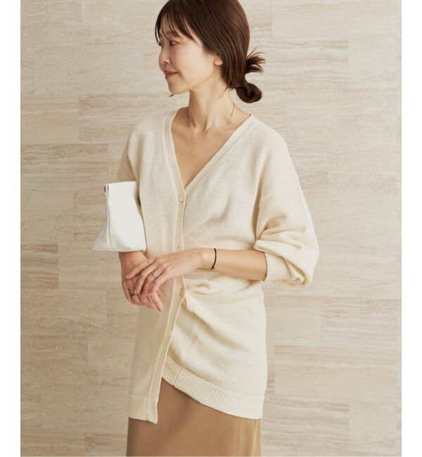 Plage「organic linen 混 カーディガン」|カーディガン|