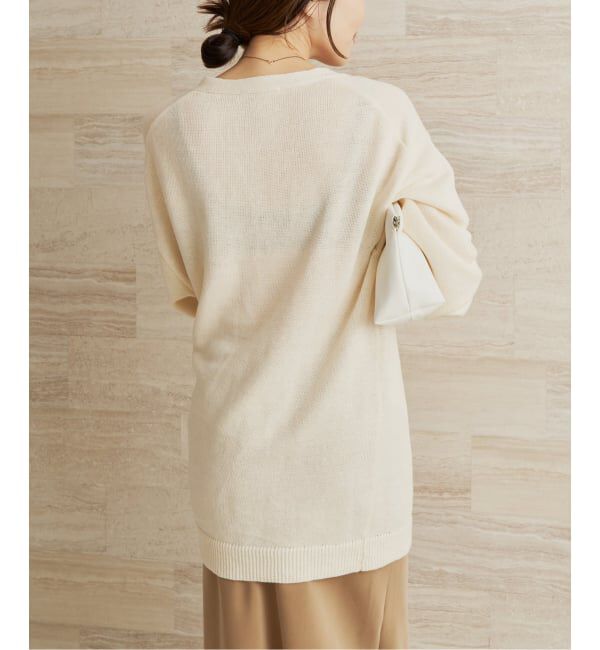 Plage「organic linen 混 カーディガン」|カーディガン|