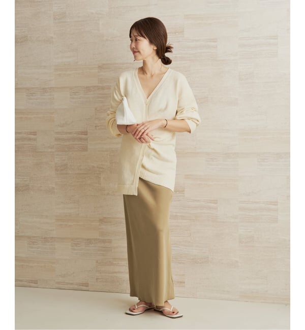 Plage「organic linen 混 カーディガン」|カーディガン|