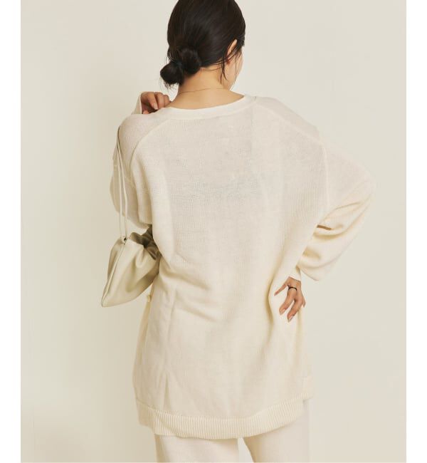 Plage「organic linen 混 カーディガン」|カーディガン|