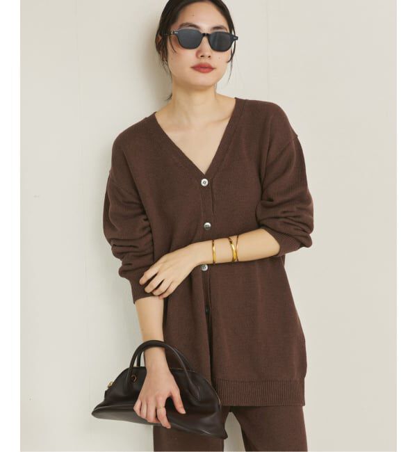 Plage「organic linen 混 カーディガン」|カーディガン|