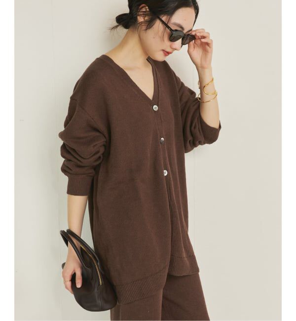 Plage「organic linen 混 カーディガン」|カーディガン|