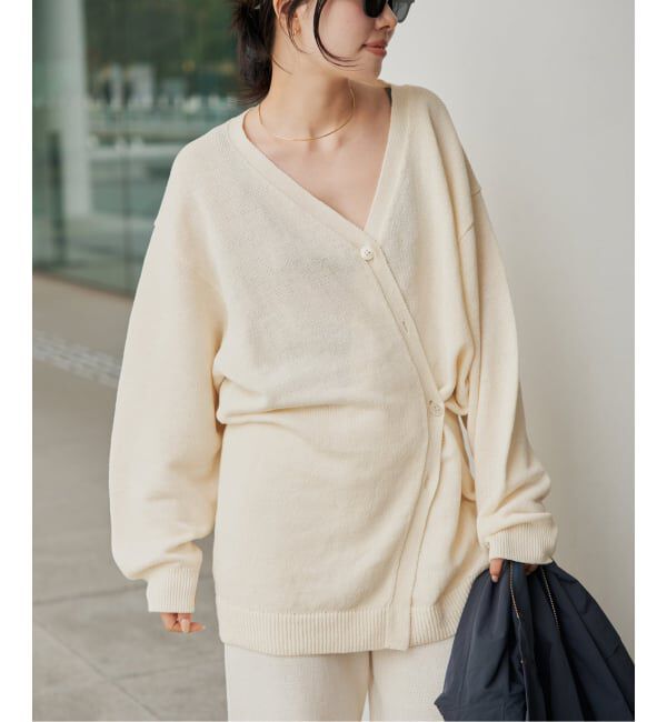 Plage「organic linen 混 カーディガン」|カーディガン|