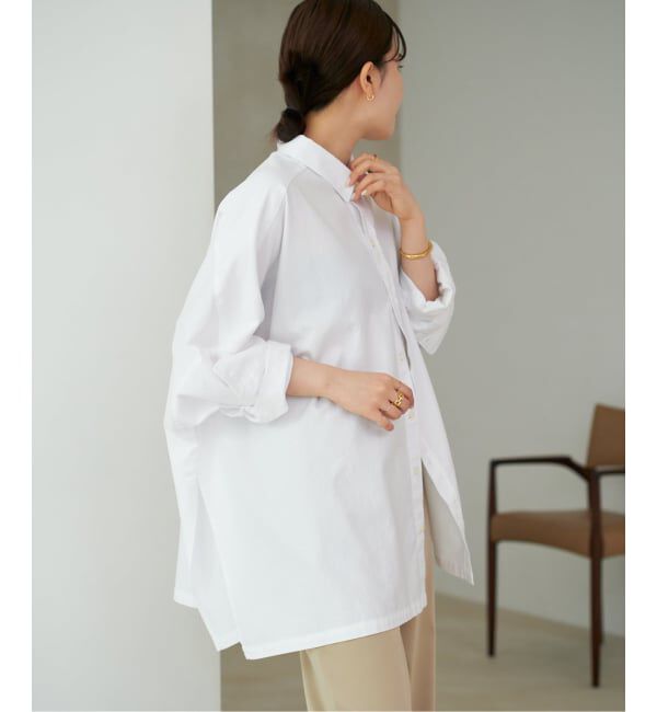 Plage「《追加》Light OX Poncho シャツ 2」|シャツ・ブラウス|
