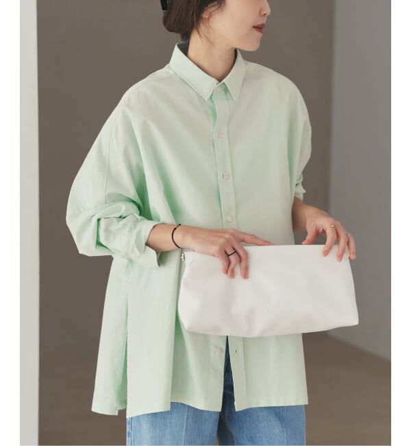Plage「《追加》Light OX Poncho シャツ 2」|シャツ・ブラウス|グリーン