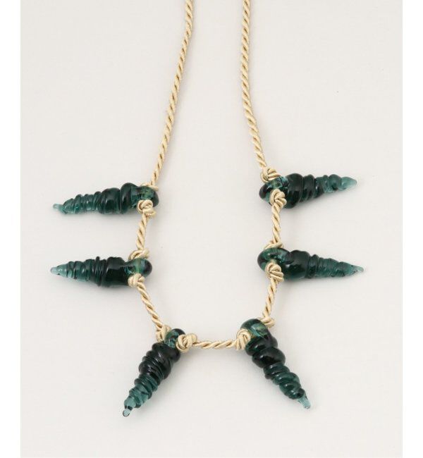 IENA LA BOUCLE「LEVENS/レベンス ATOMIC ネックレス」|ネックレス|グリーン