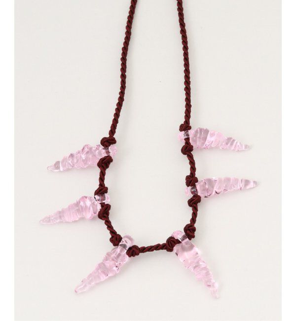 IENA LA BOUCLE「LEVENS/レベンス ATOMIC ネックレス」|ネックレス|ピンク