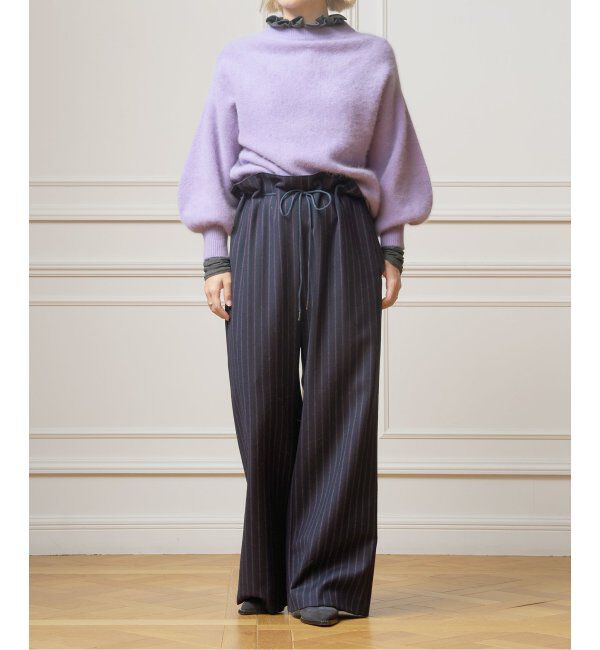 IENA LA BOUCLE「IENA LA BOUCLE ファーニットプルオーバー」|ニット・セーター|