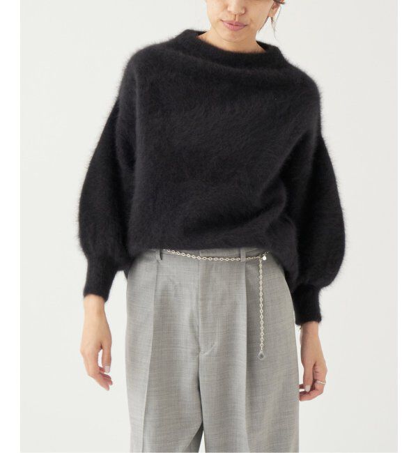IENA LA BOUCLE「IENA LA BOUCLE ファーニットプルオーバー」|ニット・セーター|