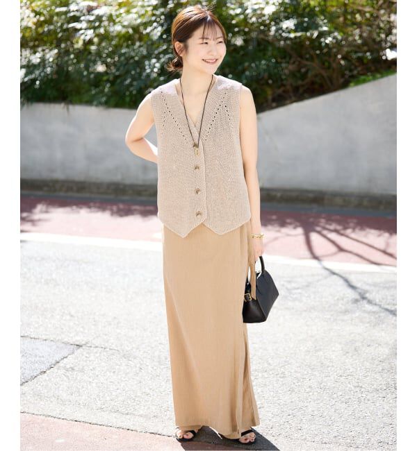 SLOBE IENA「《追加》ニットジレ」|ニット・セーター|