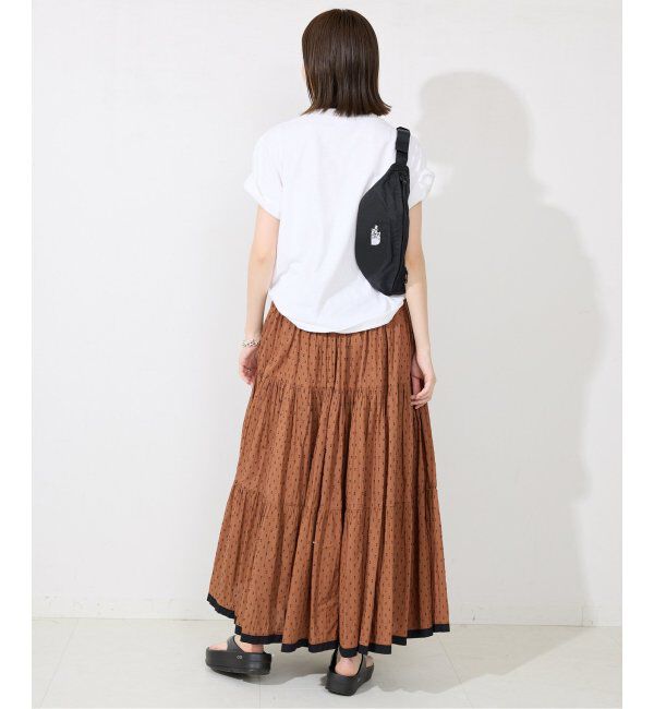 SLOBE IENA「TCドビーティアードスカート」|スカート|