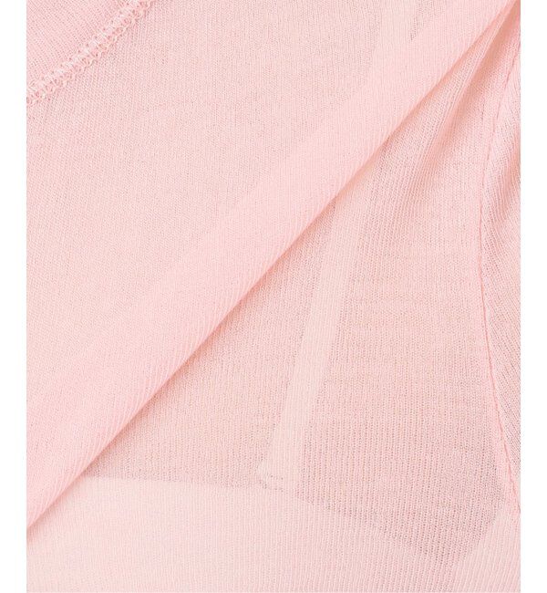 IENA LA BOUCLE「《追加》IENA LA BOUCLE 水撚りガスフライス半袖プルオーバー」|Tシャツ・カットソー|