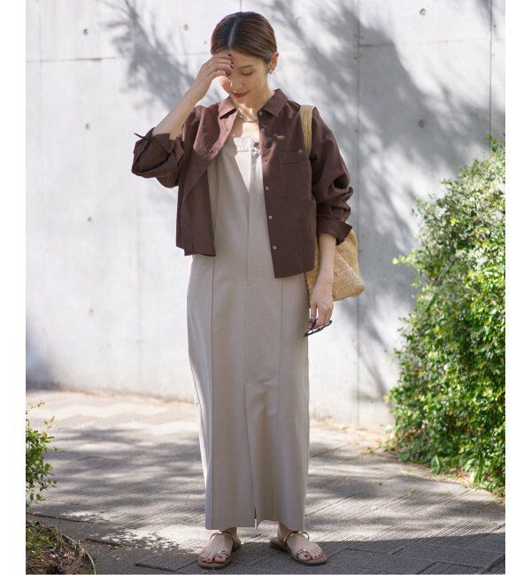 IENA「フィブリルポプリンショートシャツ」|シャツ・ブラウス|