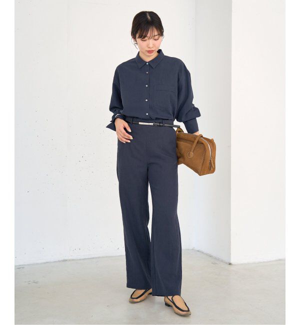 IENA「フィブリルポプリンショートシャツ」|シャツ・ブラウス|