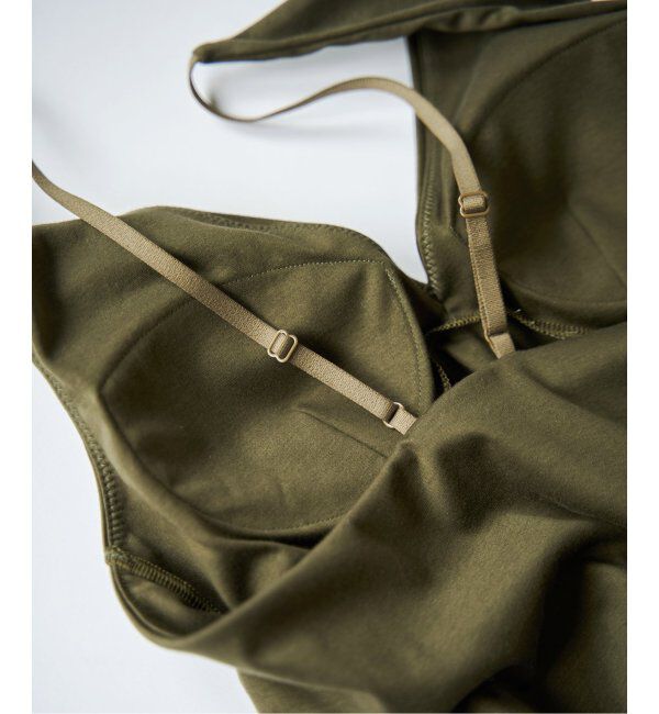 IENA「【EMILY WEEK &times; IENA】コットンスムース ブラキャミソール」|インナー|