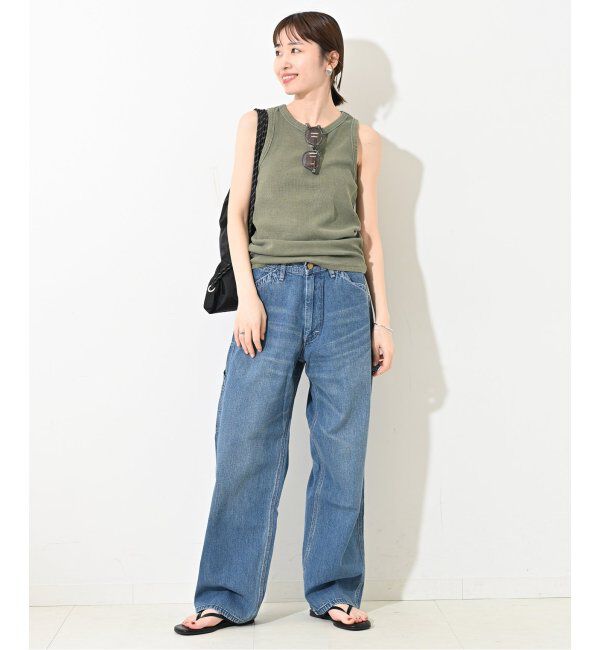 SLOBE IENA「コットンテレコアメスリ」|タンクトップ|