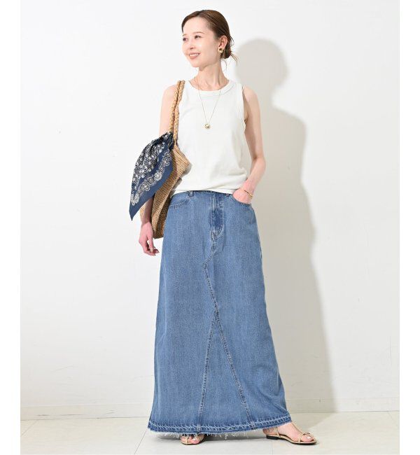 SLOBE IENA「コットンテレコアメスリ」|タンクトップ|