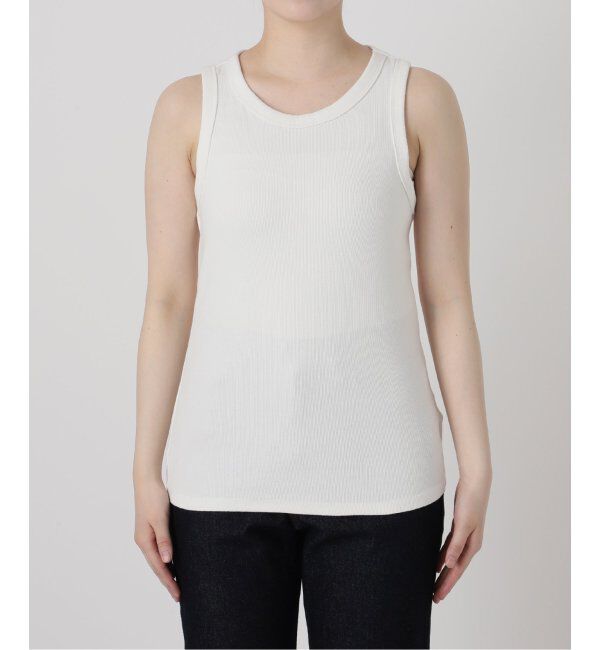 SLOBE IENA「コットンテレコアメスリ」|タンクトップ|