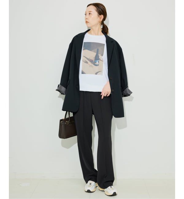 SLOBE IENA「《4サイズ展開/WEB限定/追加》ピンタックセミフレアパンツ」|その他|