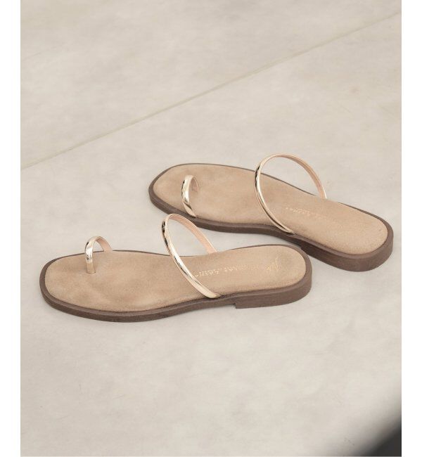 IENA「《追加》NICOLAS LAINAS/ニコラスライナス フラットサンダル」|サンダル|