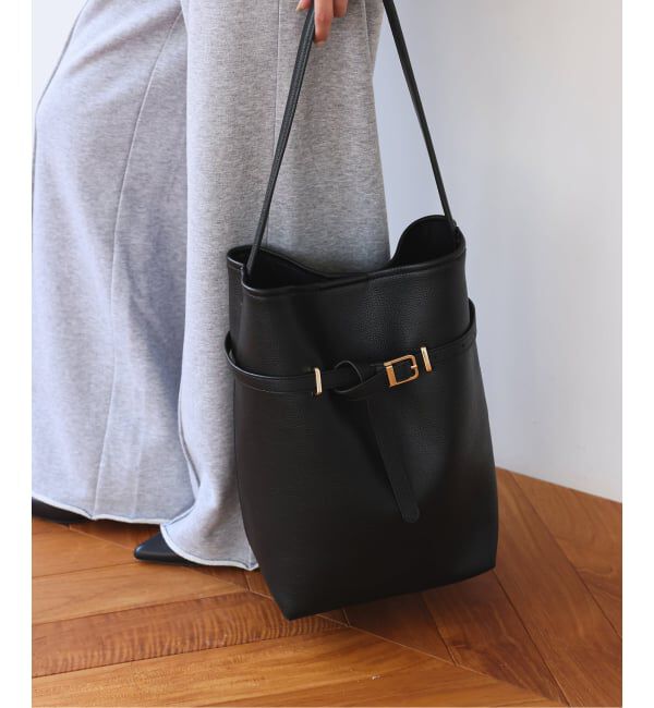 SLOBE IENA「SLOBE ベルトスクエアトートバッグ」|ショルダー・メッセンジャー|