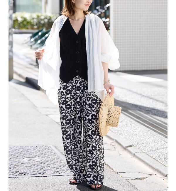 SLOBE IENA「《追加2》ニットジレ」|ニット・セーター|