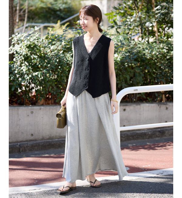 SLOBE IENA「《追加2》ニットジレ」|ニット・セーター|