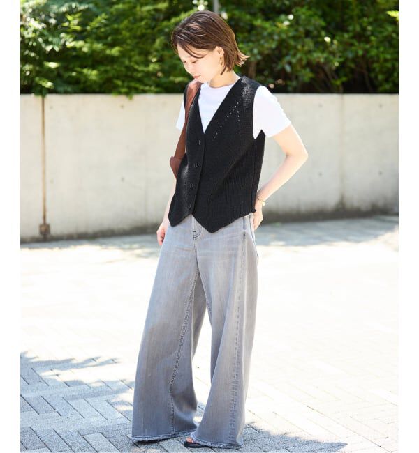 SLOBE IENA「《追加2》ニットジレ」|ニット・セーター|