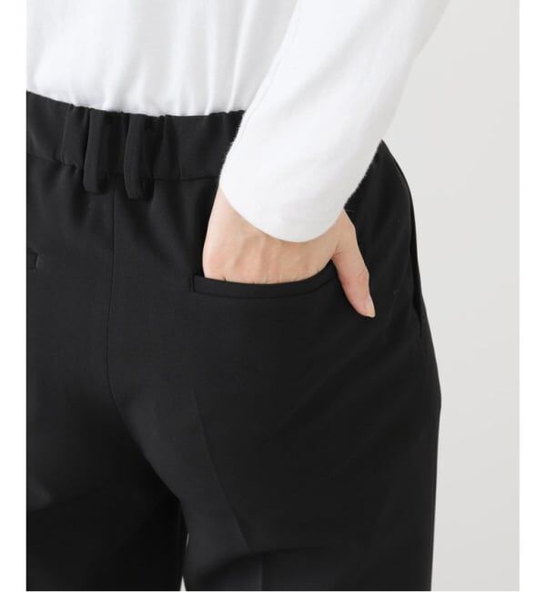 VERMEIL par iena「《追加》ダブルクロスストレッチパンツ」|スラックス|