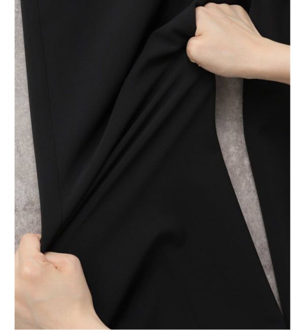 VERMEIL par iena「《追加》ダブルクロスストレッチパンツ」|スラックス|