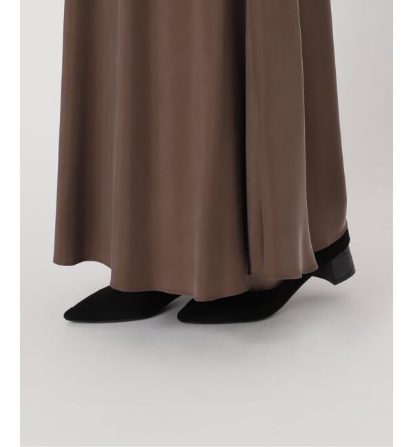 SLOBE IENA「《3サイズ展開/WEB限定/追加4》フィブリルマーメイドフレアスカート」|スカート|