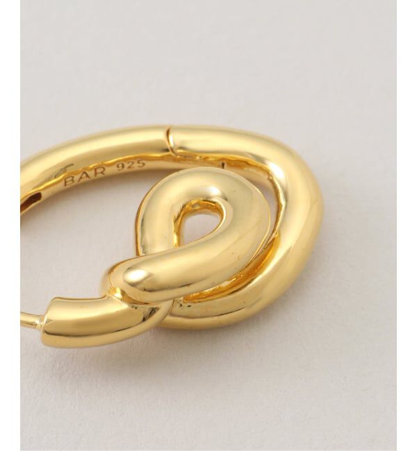 IENA「BAR Jewellery/バージュエリー UNRAVEL PIERCE ピアス(両耳)」|ピアス|