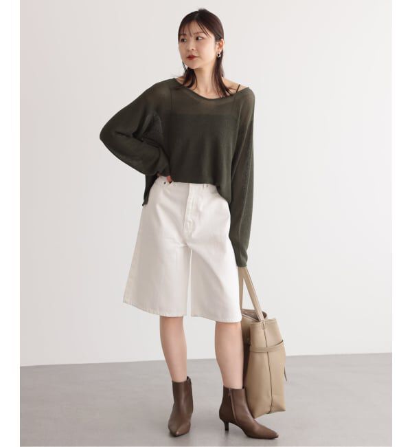 SLOBE IENA「SLOBE ポインテッドブーツ」|ショートブーツ|