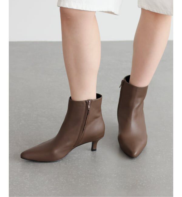 SLOBE IENA「SLOBE ポインテッドブーツ」|ショートブーツ|