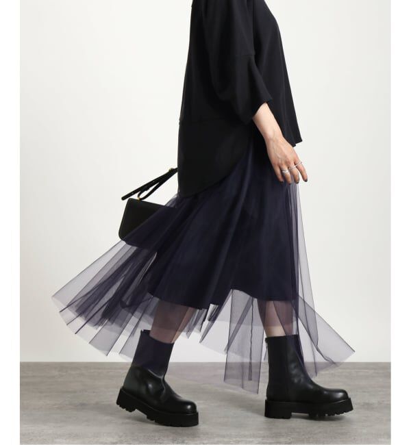 VERMEIL par iena「《追加》CAMINANDO カミナンド 別注 ウシロZIPブーツ」|ショートブーツ|