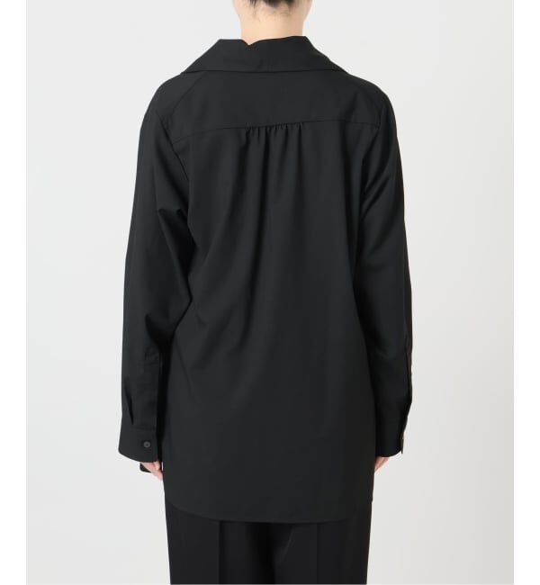 VERMEIL par iena「Room no.8 BLACK ルームエイト ブラック ドレープジャケット BYRS-002-69587」|その他|
