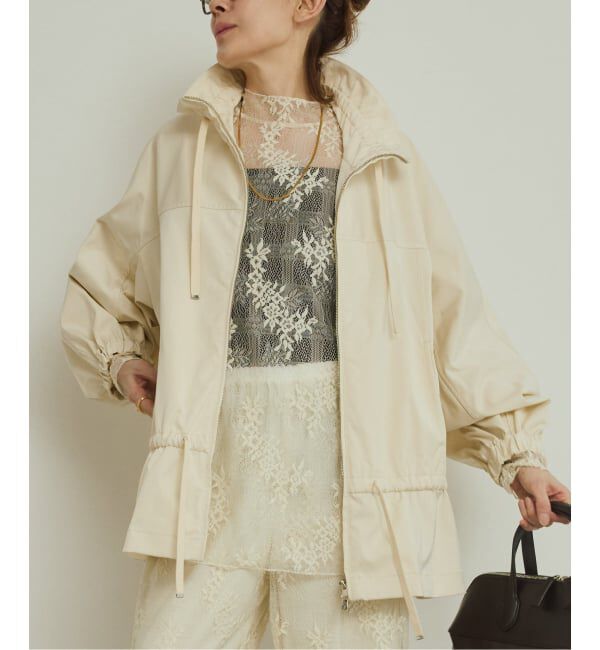 VERMEIL par iena「ダブルサテンZIPブルゾン」|その他|