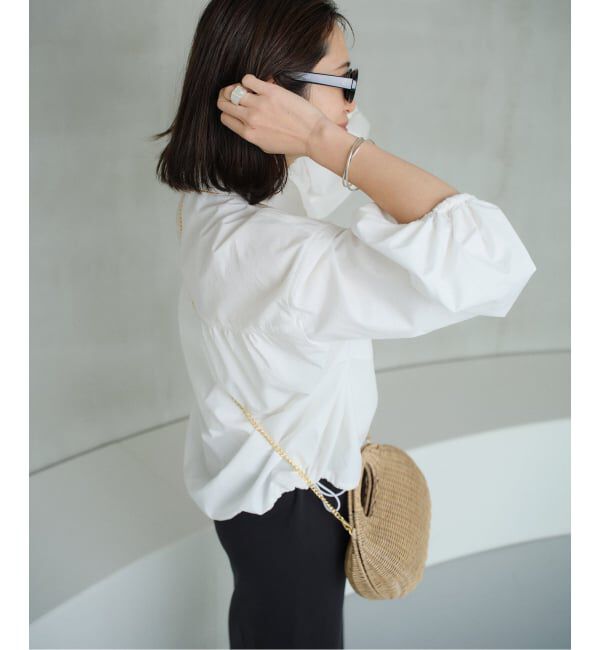 VERMEIL par iena「Drawstring シャツ」|シャツ・ブラウス|
