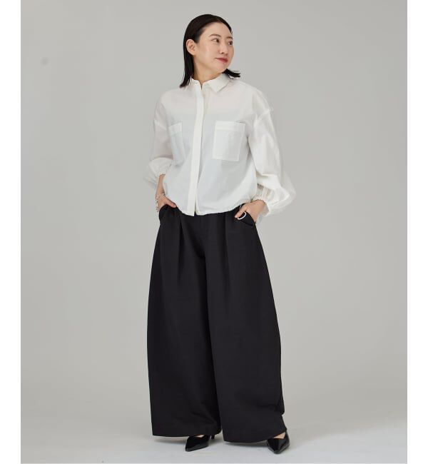 VERMEIL par iena「Drawstring シャツ」|シャツ・ブラウス|