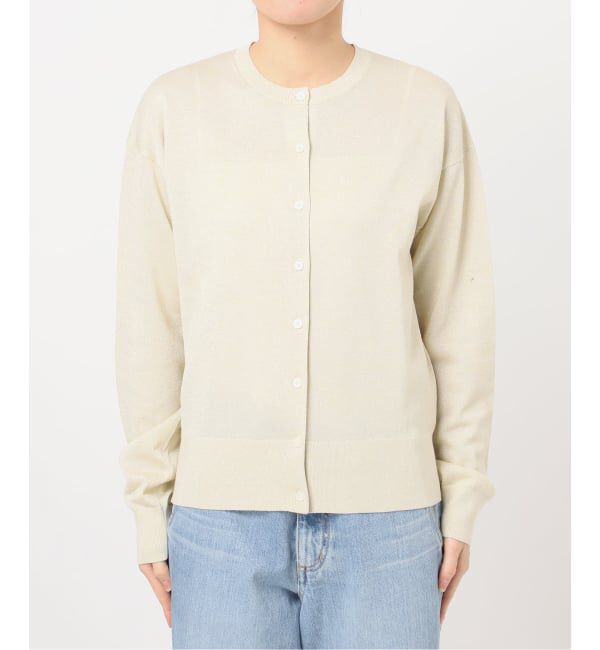 IENA「《新色あり/追加2》LEVITAロングスリーブカーディガン」|カーディガン|