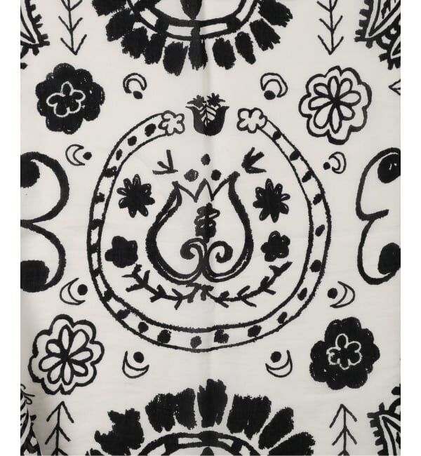 VERMEIL par iena「manipuri マニプリ インドストール ボヘミアンバンダナ 0161333003」|ストール|