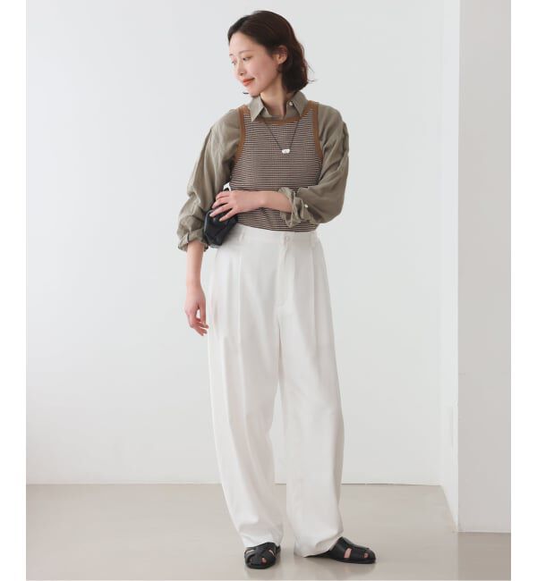 SLOBE IENA「アメスリタンクトップ」|タンクトップ|