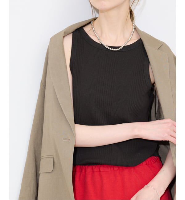 SLOBE IENA「アメスリタンクトップ」|タンクトップ|