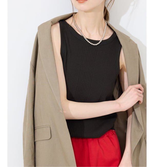 SLOBE IENA「アメスリタンクトップ」|タンクトップ|