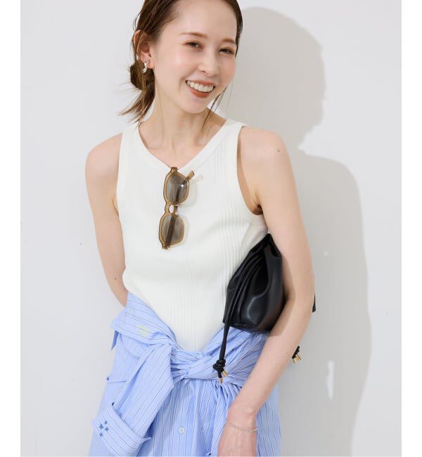 SLOBE IENA「アメスリタンクトップ」|タンクトップ|