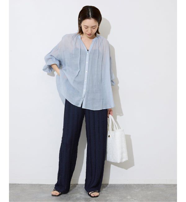 SLOBE IENA「《シリーズあり/予約》カットフリルパンツ」|その他|