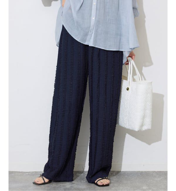 SLOBE IENA「《シリーズあり/予約》カットフリルパンツ」|その他|