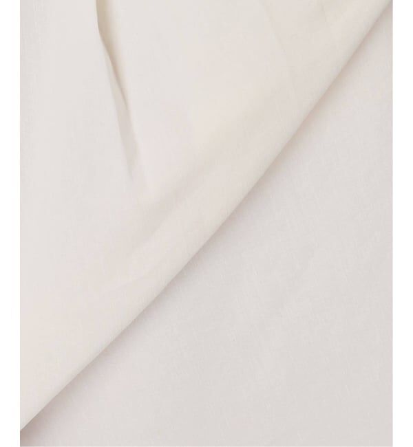 IENA「《追加予約》ウォッシャブル リネンミックスコクーンスラックス」|スラックス|